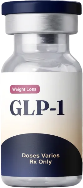 Compounded GLP-1 vial